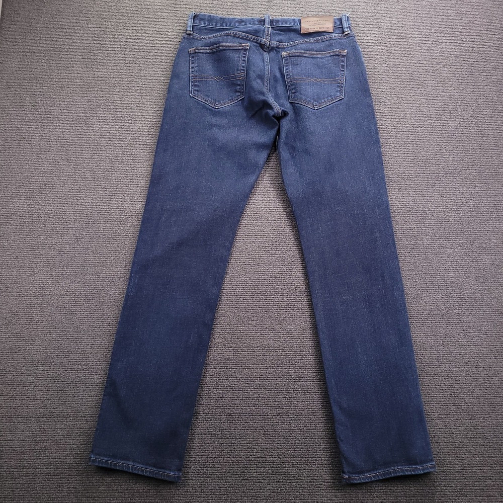 LUCKY Brand Jeans Mens Size 29x30 (Tag 30/32) 121 Slim Straight Dark Wash Denim